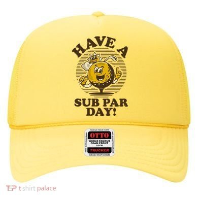 Funny Vintage Golfing Have A Sub Par Day Hat