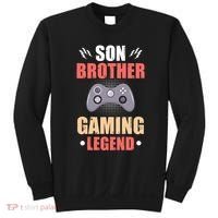 Funny Video Gamer Son Brother Gaming Legend Sweatshirt thumb 0