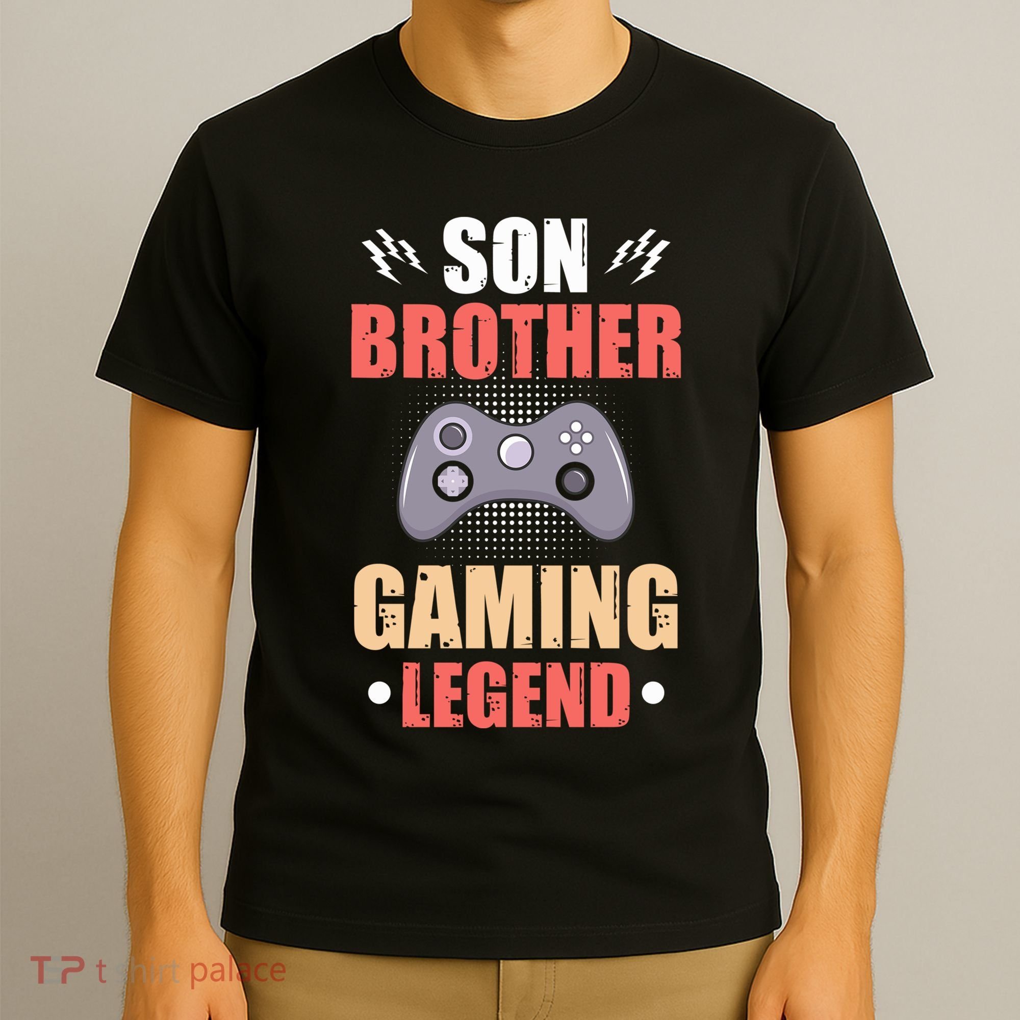 Funny Video Gamer Son Brother Gaming Legend T-Shirt