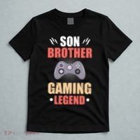 Funny Video Gamer Son Brother Gaming Legend T-Shirt thumb 5