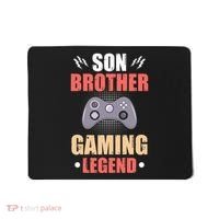 Funny Video Gamer Son Brother Gaming Legend Mousepad thumb 0