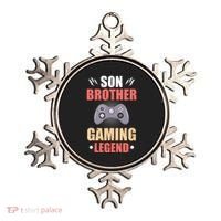 Funny Video Gamer Son Brother Gaming Legend Ornament thumb 0