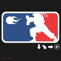 Fighters Video Game League Player Logo Coaster thumb 2
