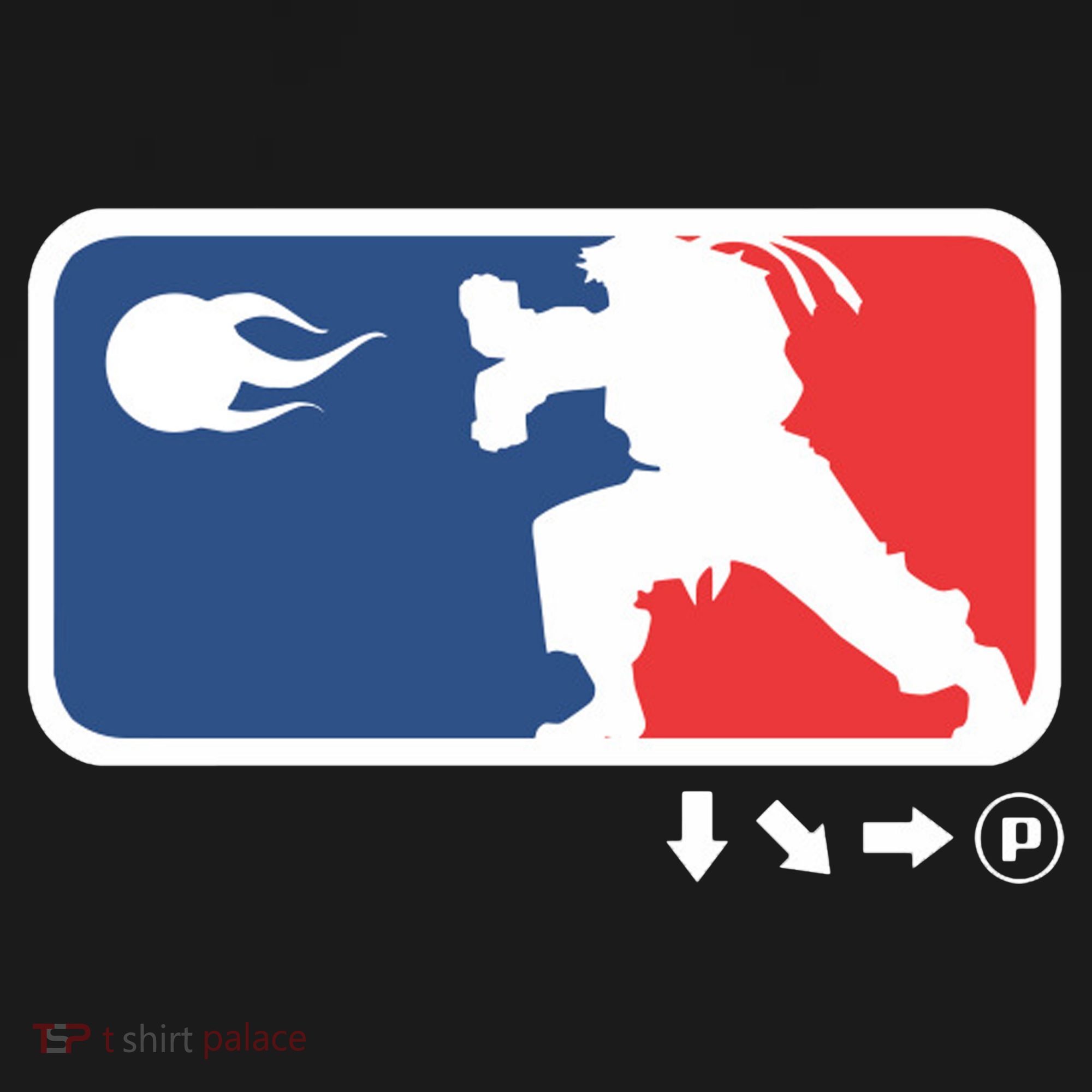 Fighters Video Game League Player Logo Coaster