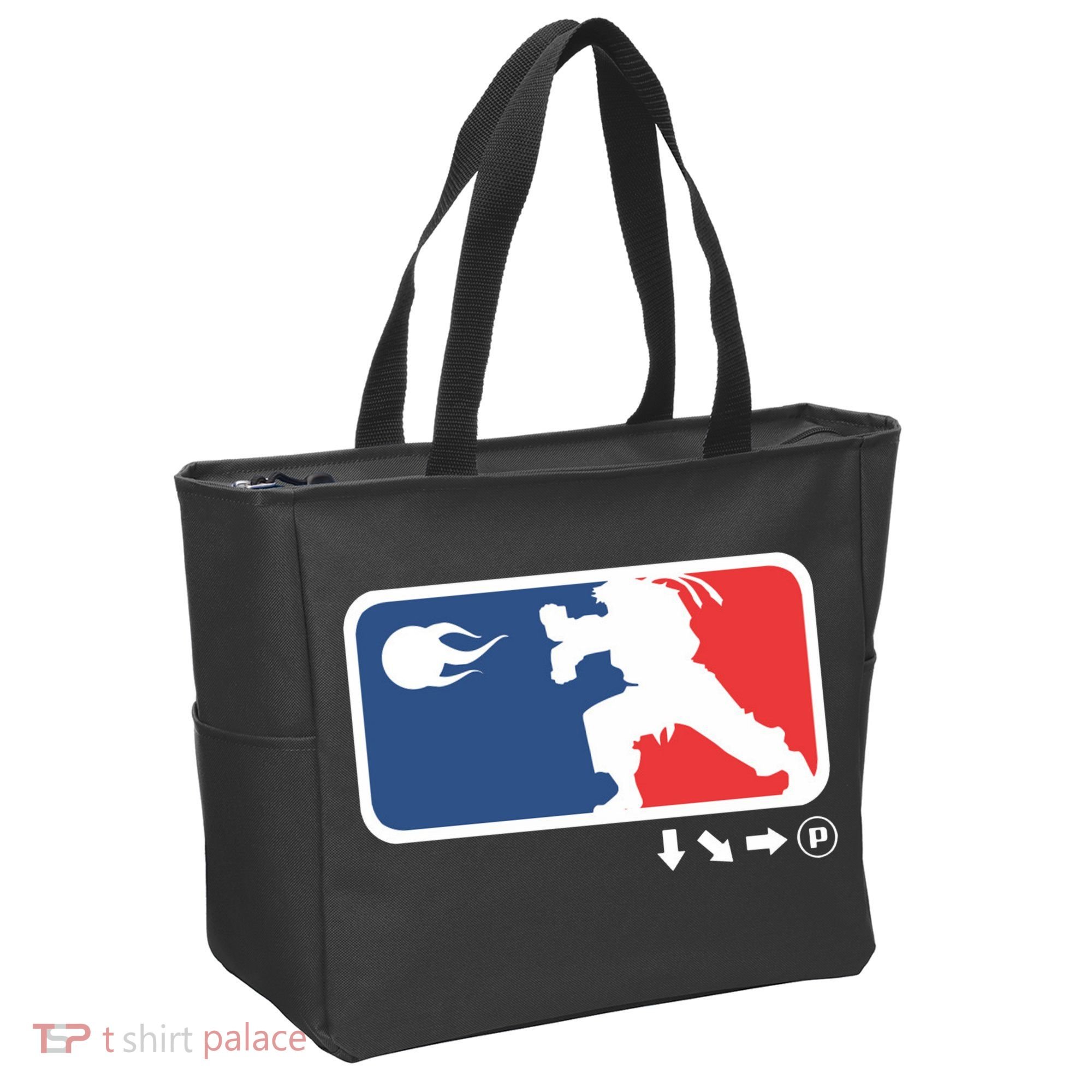 Fighters Video Game League Player Logo Tote Bag