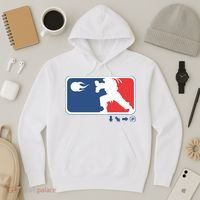 Fighters Video Game League Player Logo Hoodie thumb 3