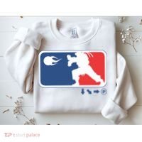 Fighters Video Game League Player Logo Sweatshirt thumb 2