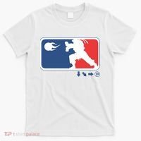 Fighters Video Game League Player Logo T-Shirt thumb 0