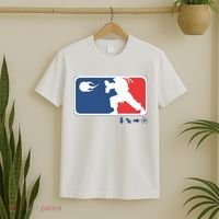 Fighters Video Game League Player Logo T-Shirt thumb 2