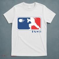 Fighters Video Game League Player Logo T-Shirt thumb 5