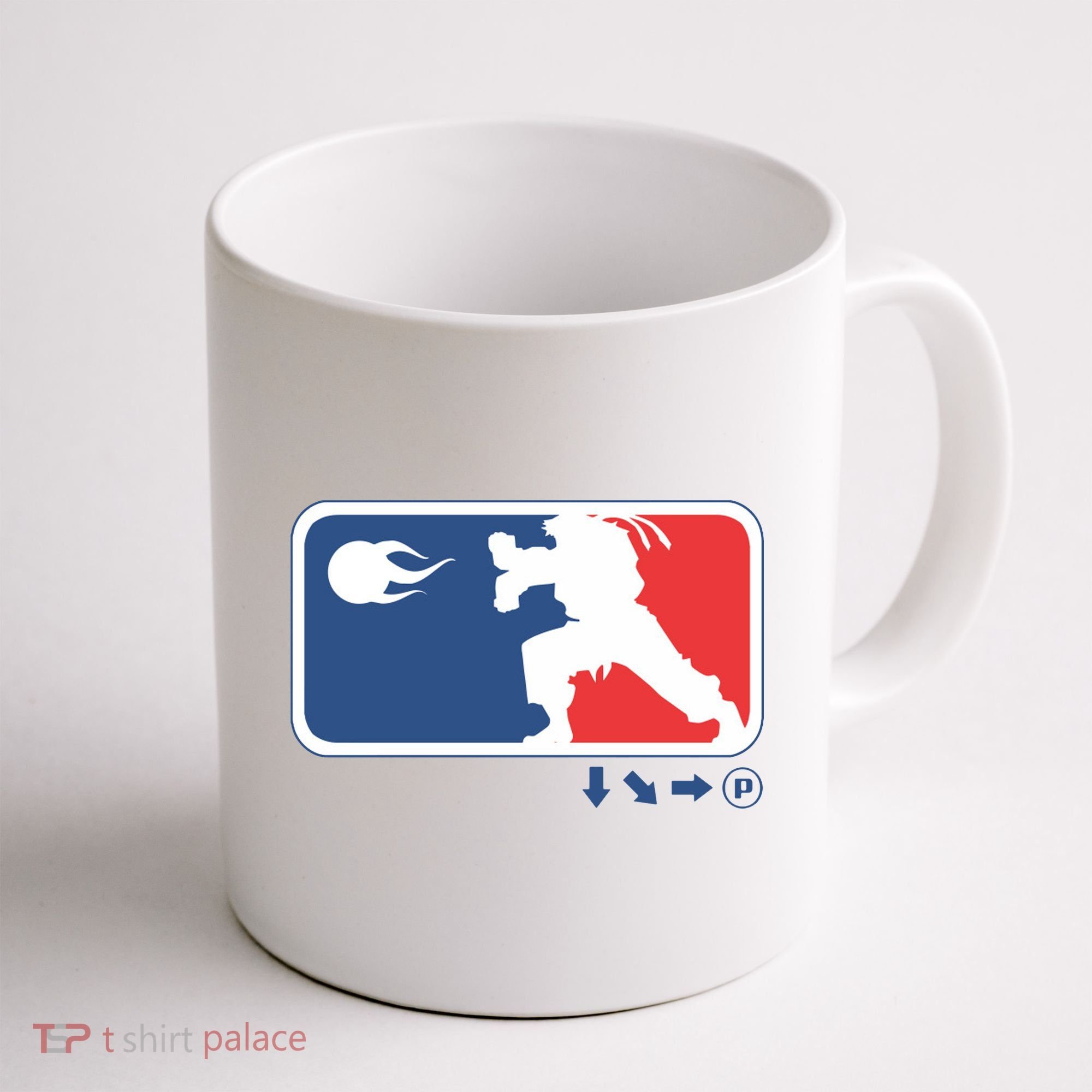 Fighters Video Game League Player Logo Coffee Mug