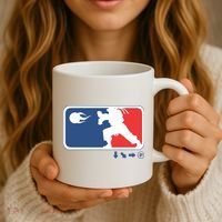 Fighters Video Game League Player Logo Coffee Mug thumb 3