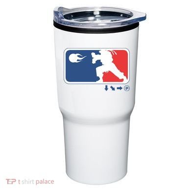 Fighters Video Game League Player Logo Tumbler