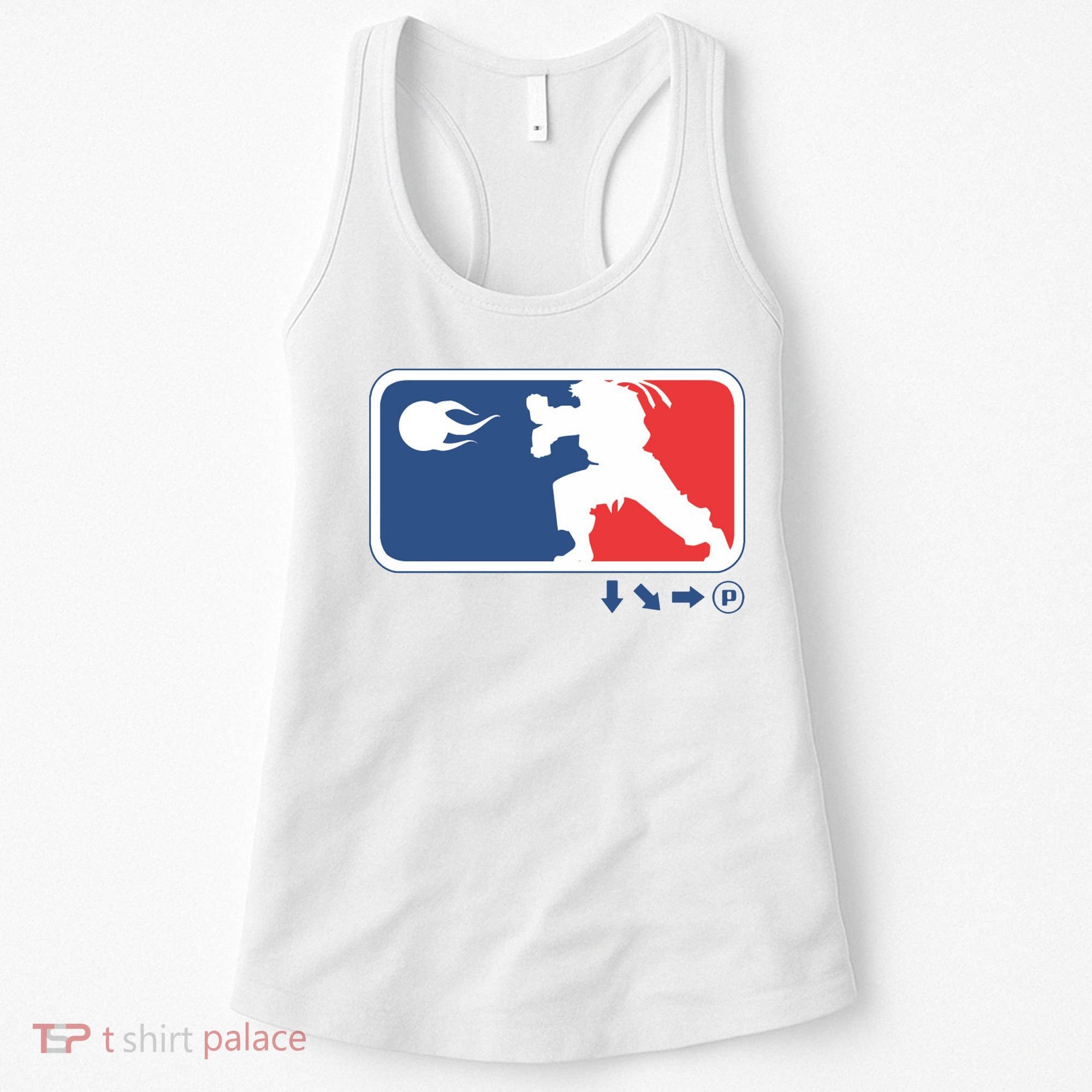 Fighters Video Game League Player Logo Women's Tank Top