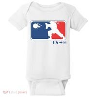 Fighters Video Game League Player Logo Baby Bodysuit thumb 0