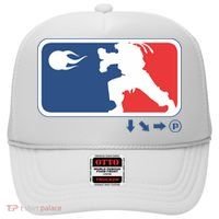 Fighters Video Game League Player Logo Hat thumb 0