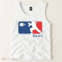 Fighters Video Game League Player Logo Tank Top thumb 2