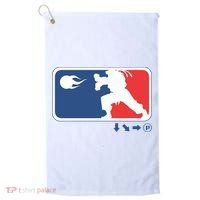 Fighters Video Game League Player Logo Golf Towel thumb 0