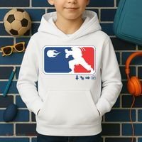 Fighters Video Game League Player Logo Kids Hoodie thumb 2