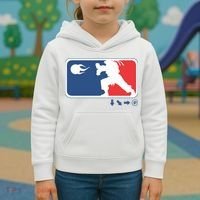 Fighters Video Game League Player Logo Kids Hoodie thumb 3