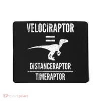 Funny Velociraptor Gift With Science Pun Dad Joke Physics Mousepad thumb 0