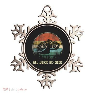 Funny Vasectomy Gifts For Men All Juice No Seed Ornament