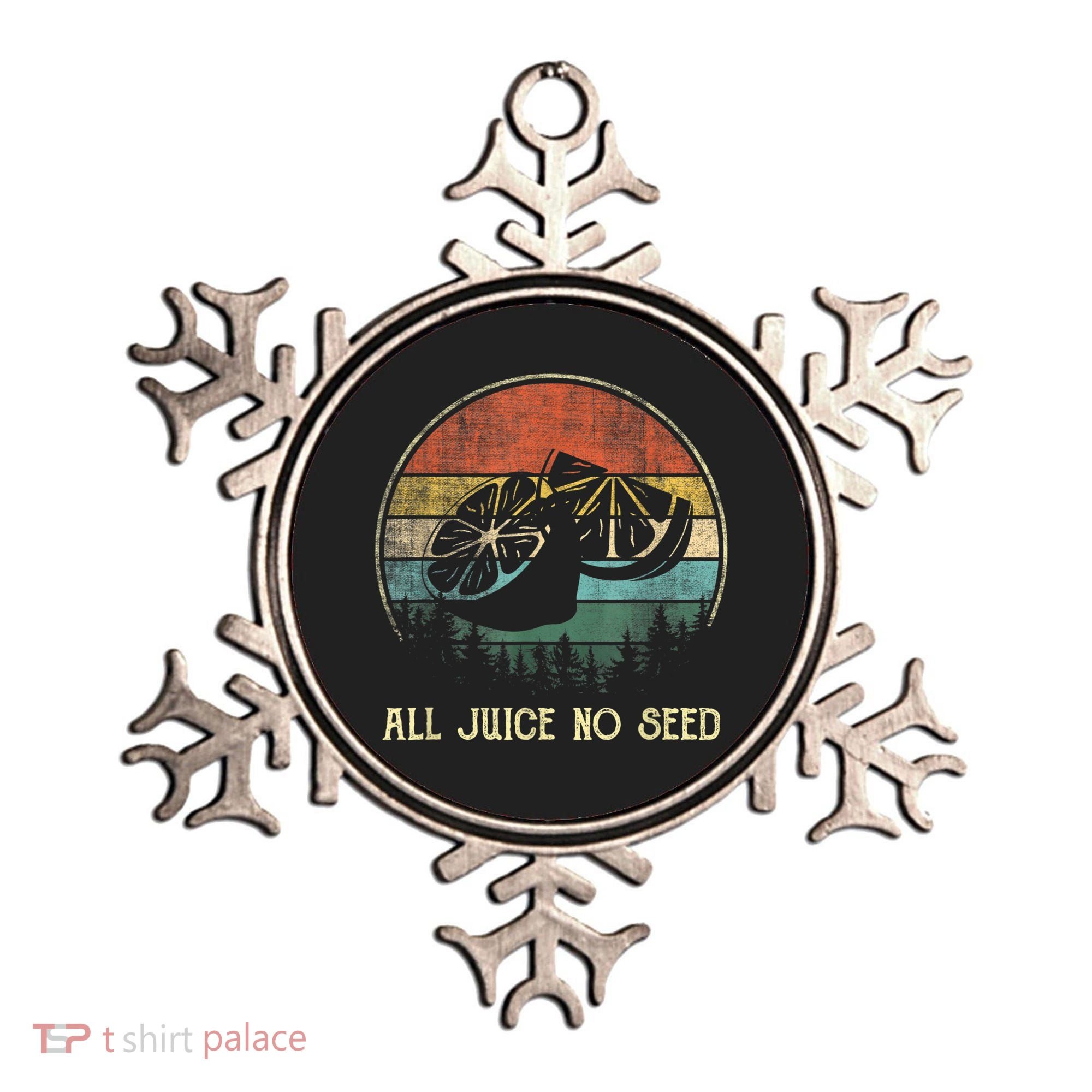 Funny Vasectomy Gifts For Men All Juice No Seed Ornament