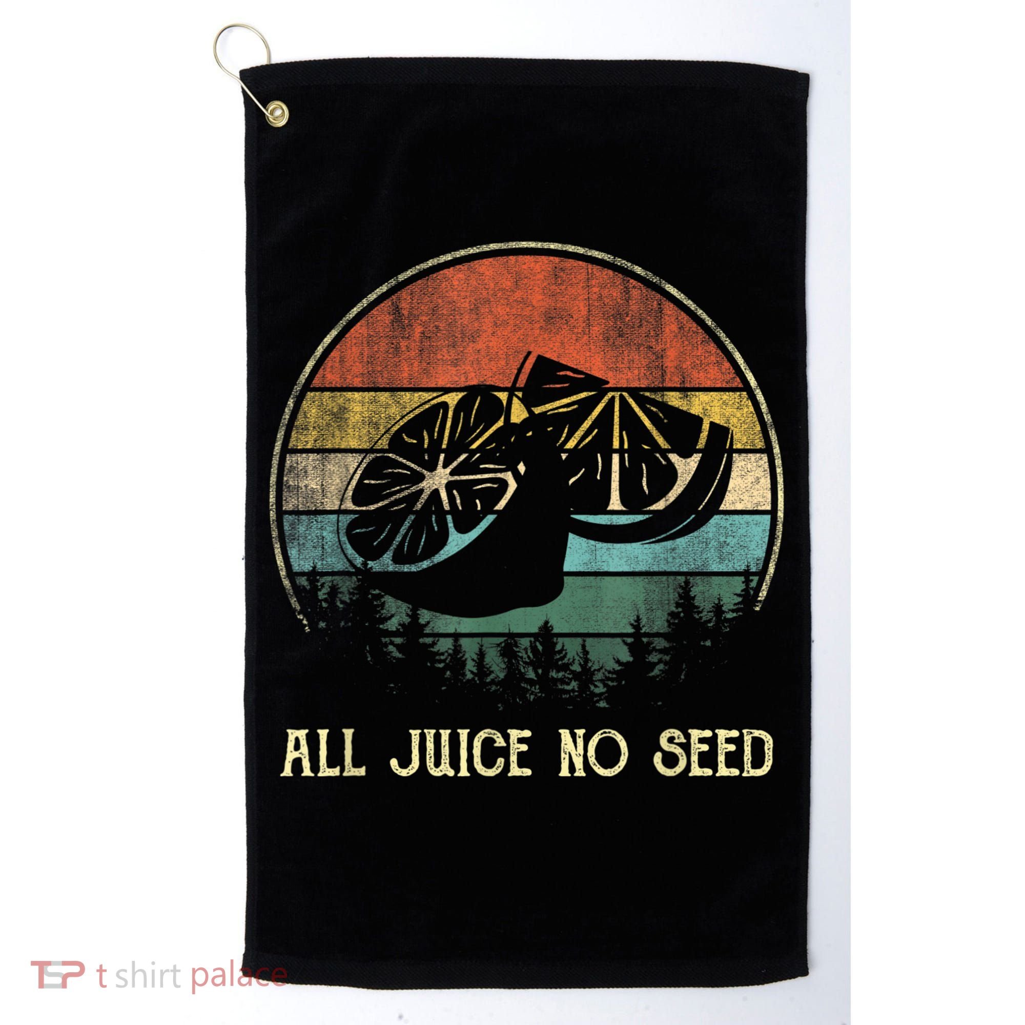 Funny Vasectomy Gifts For Men All Juice No Seed Golf Towel