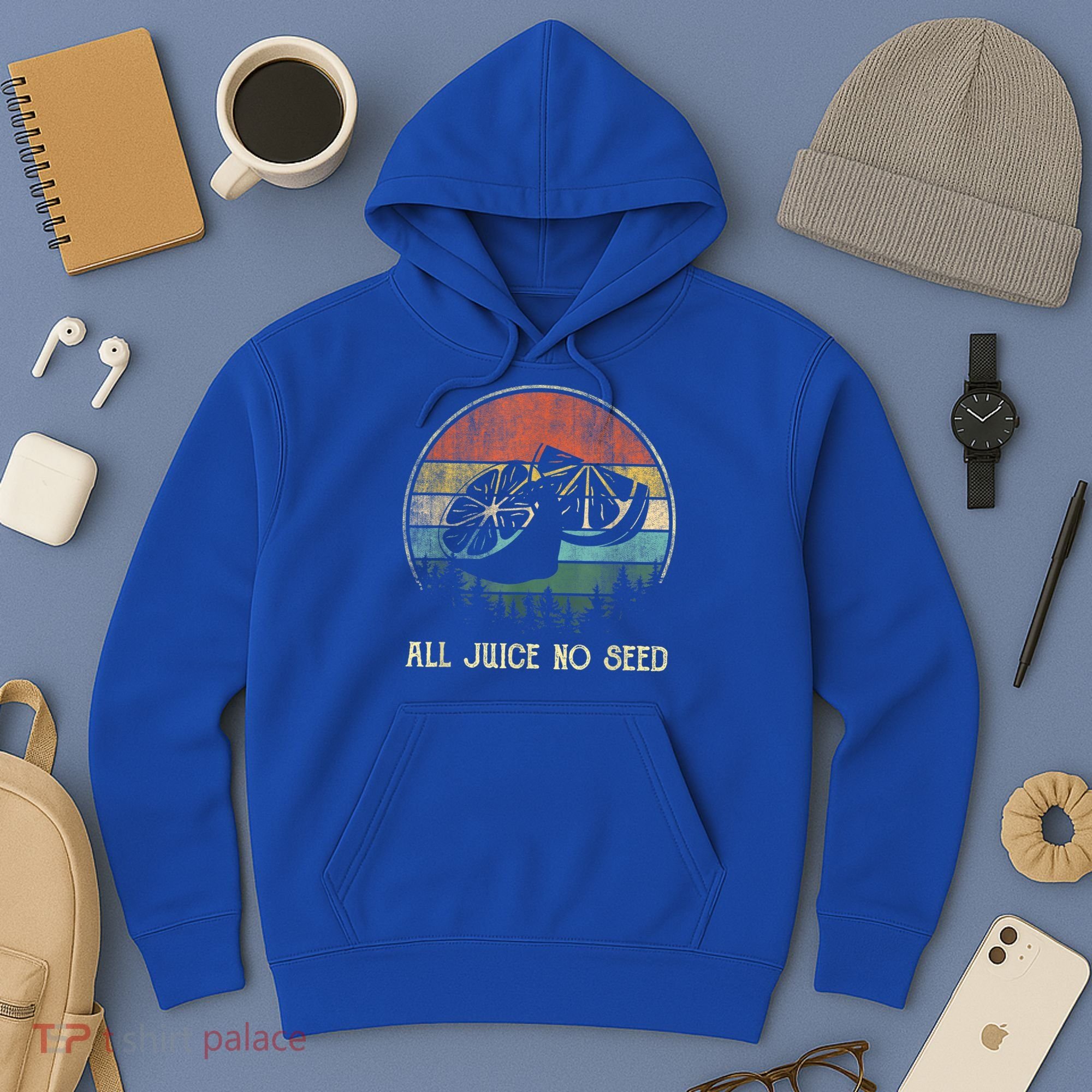 Funny Vasectomy Gifts For Men All Juice No Seed Hoodie