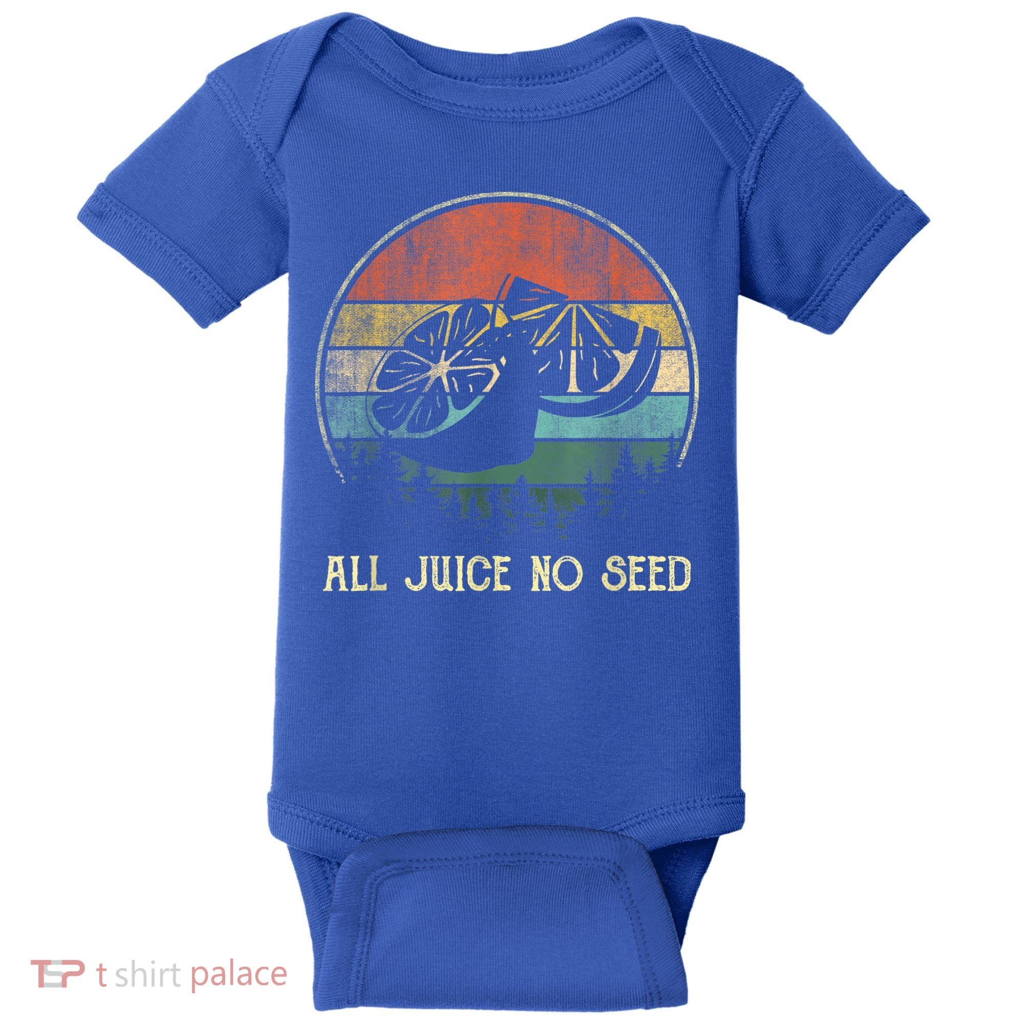 Funny Vasectomy Gifts For Men All Juice No Seed Baby Bodysuit