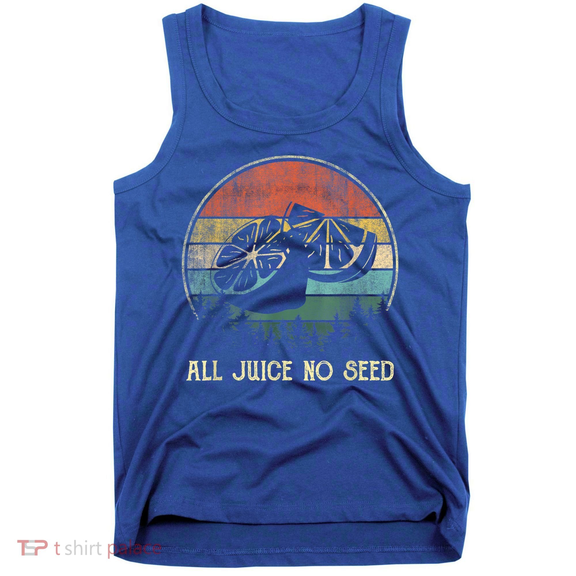 Funny Vasectomy Gifts For Men All Juice No Seed Tank Top