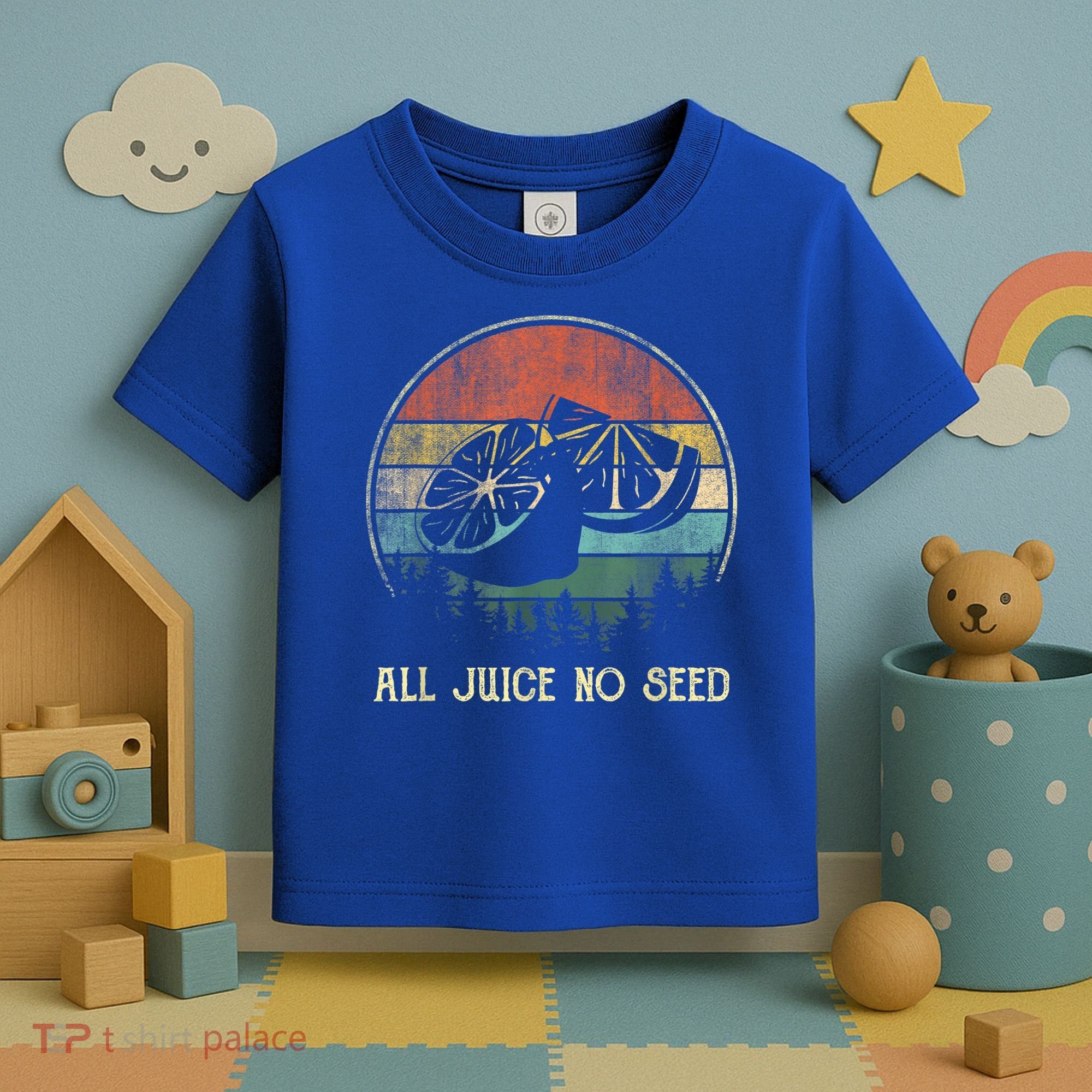 Funny Vasectomy Gifts For Men All Juice No Seed Toddler T-Shirt