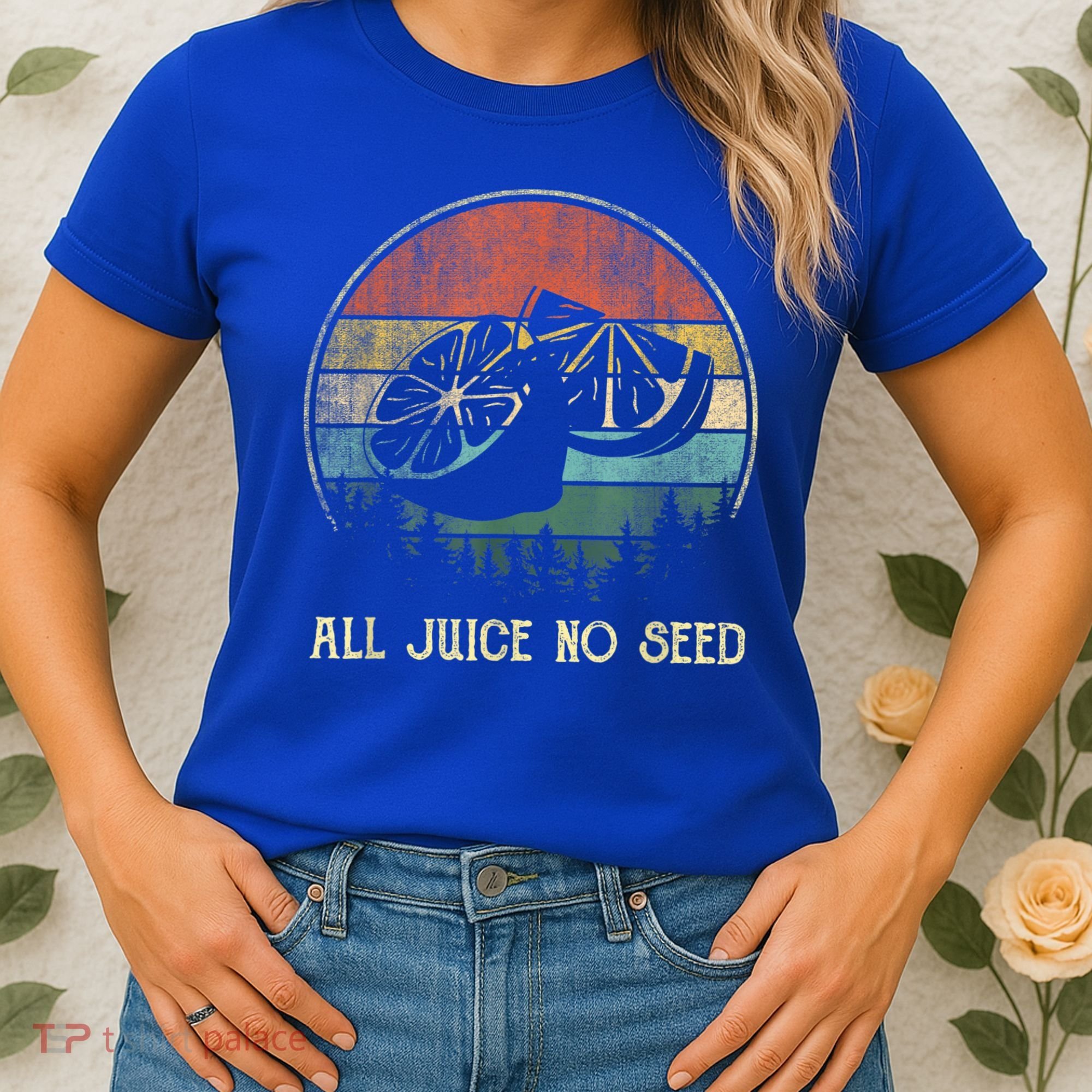 Funny Vasectomy Gifts For Men All Juice No Seed Women's T-Shirt