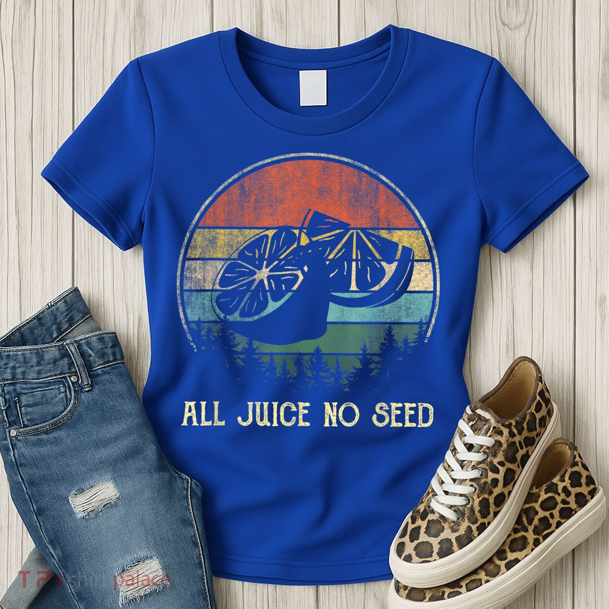 Funny Vasectomy Gifts For Men All Juice No Seed Women's T-Shirt