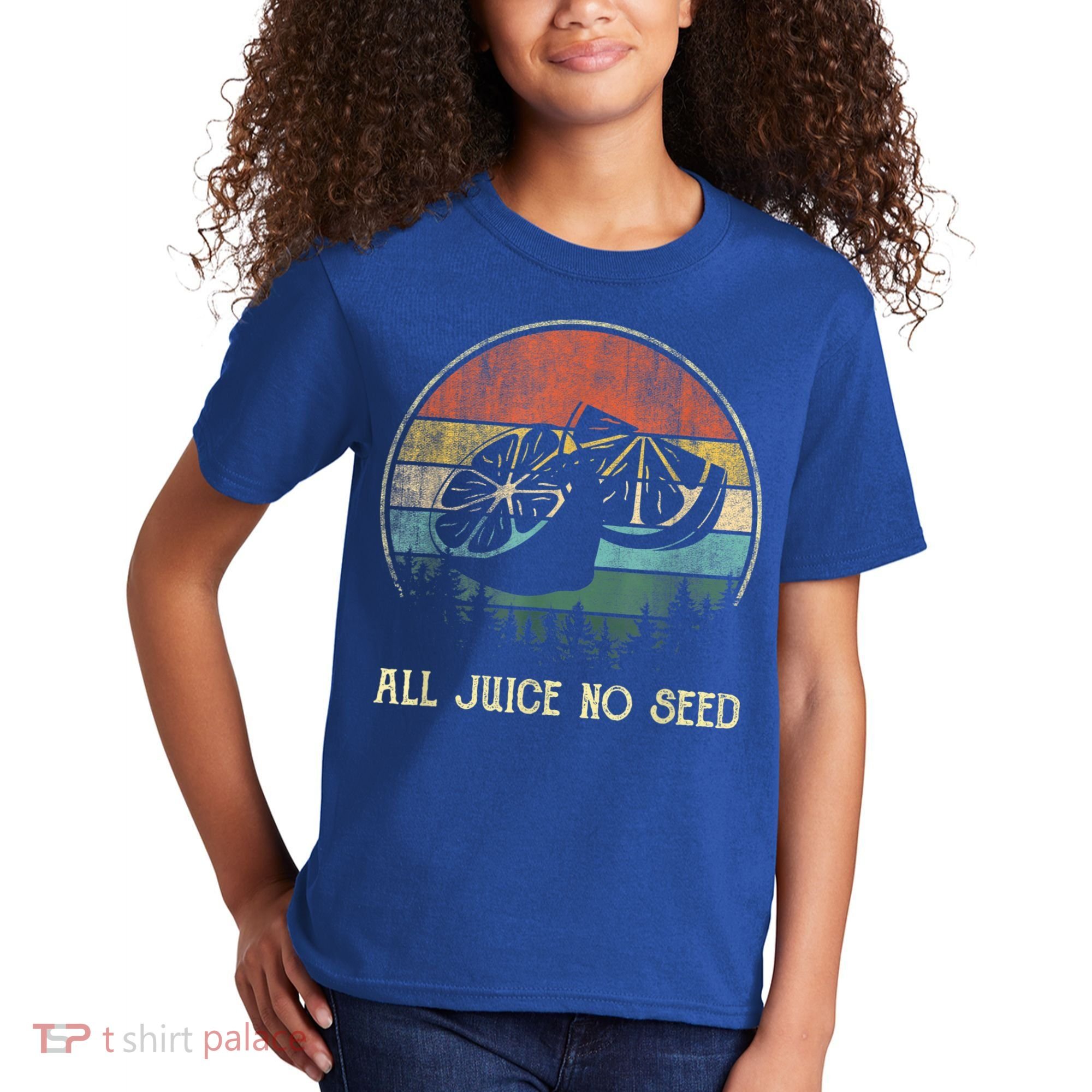 Funny Vasectomy Gifts For Men All Juice No Seed Kids T-Shirt