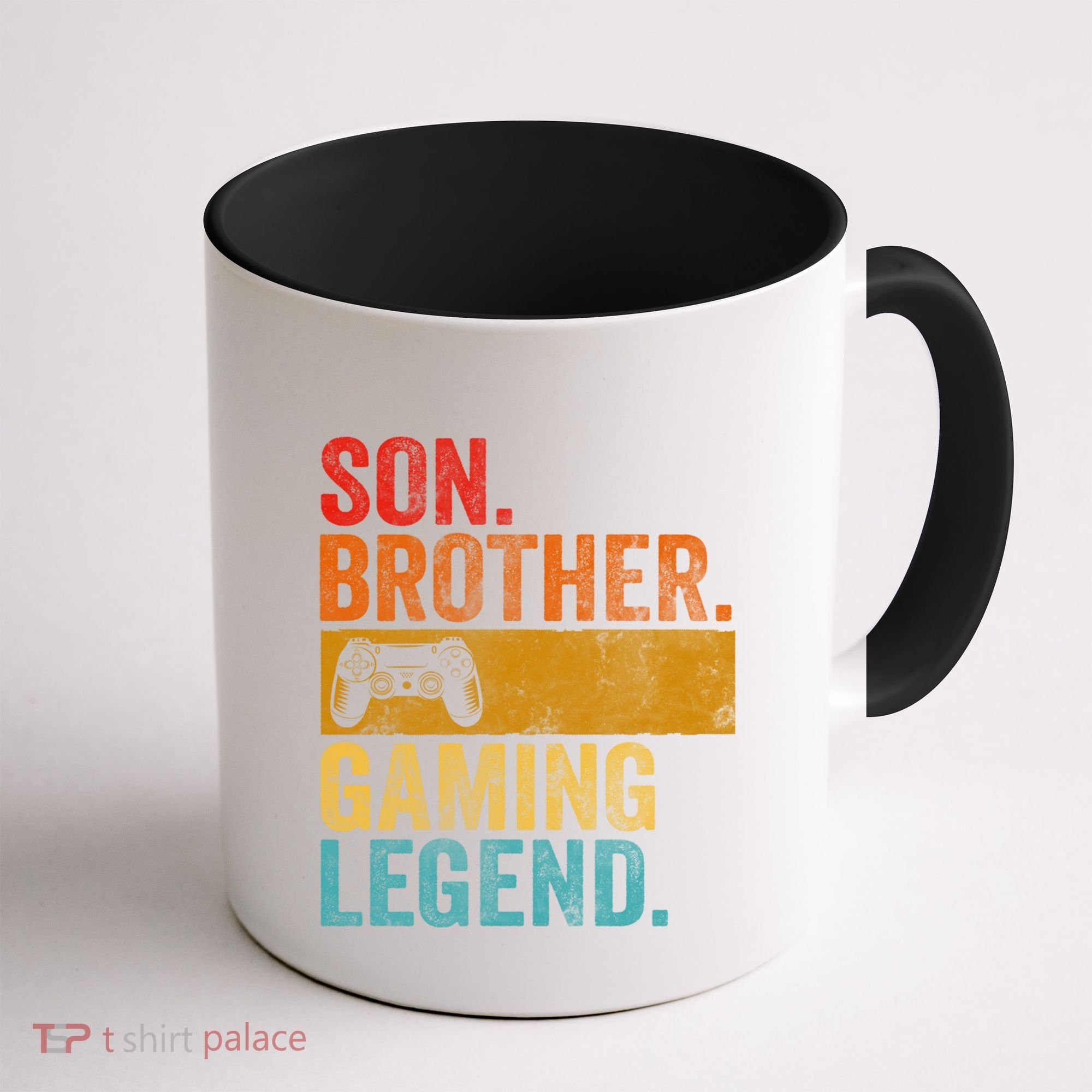 Funny Video Gamer Son Brother Gaming Legend Gift Coffee Mug
