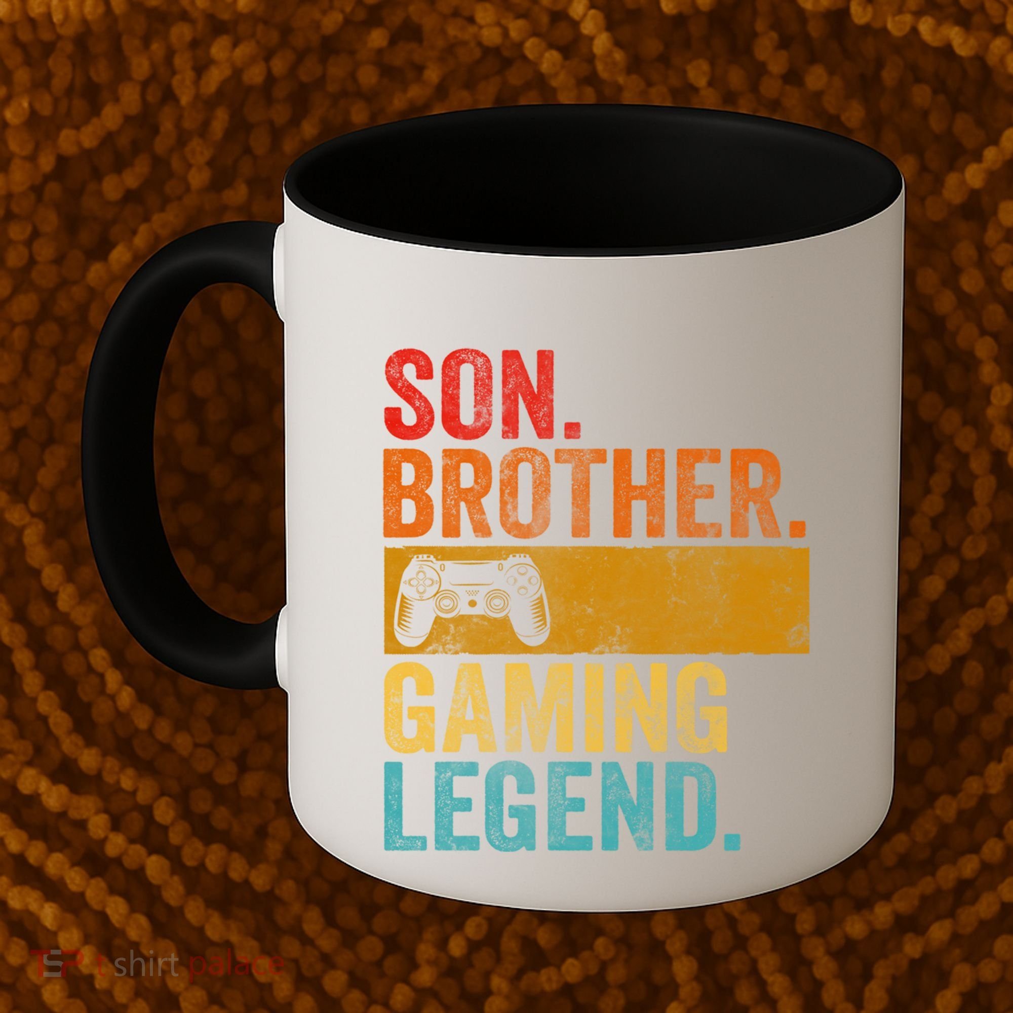 Funny Video Gamer Son Brother Gaming Legend Gift Coffee Mug
