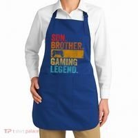Funny Video Gamer Son Brother Gaming Legend Gift Apron thumb 2