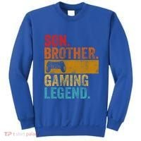 Funny Video Gamer Son Brother Gaming Legend Gift Sweatshirt thumb 0