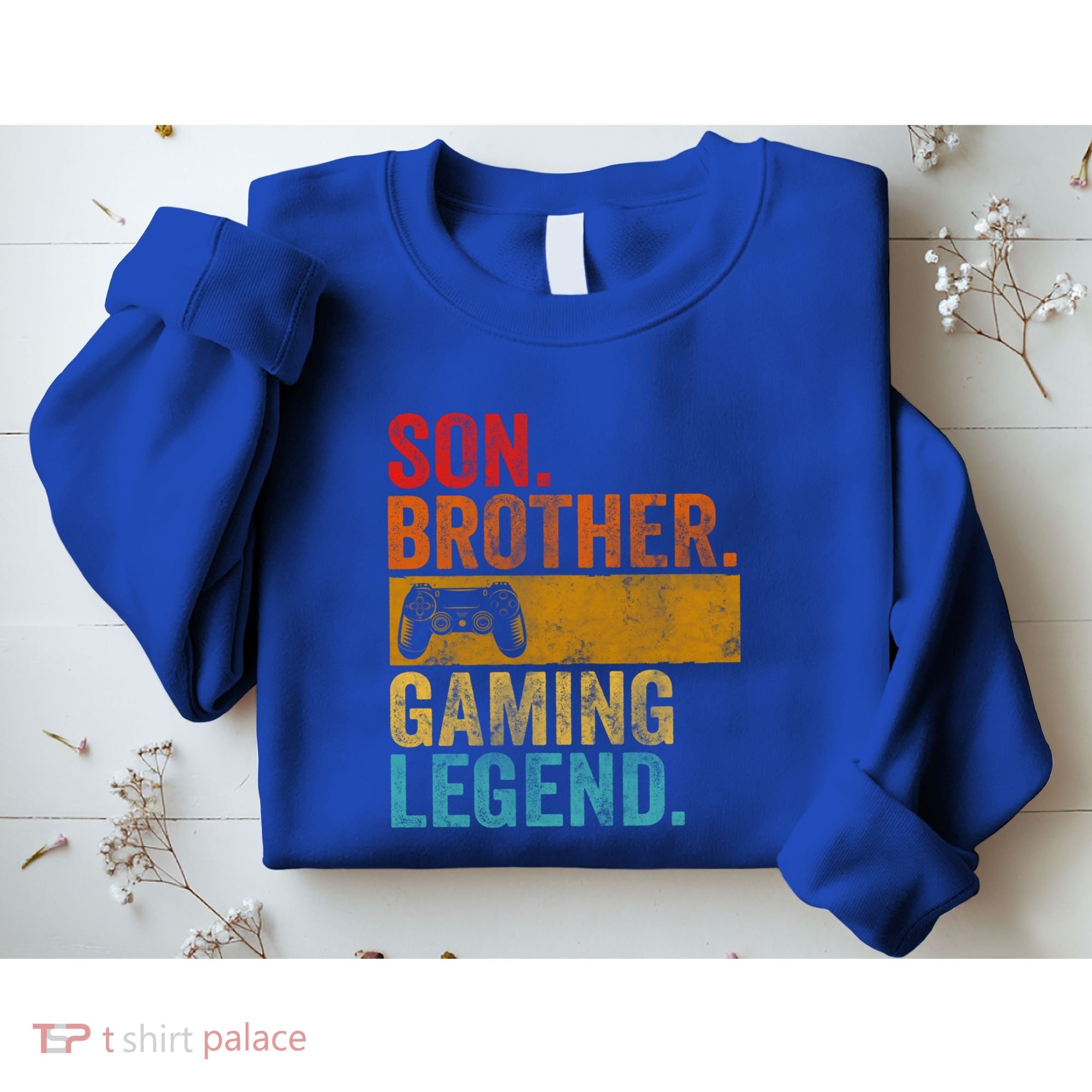 Funny Video Gamer Son Brother Gaming Legend Gift Sweatshirt