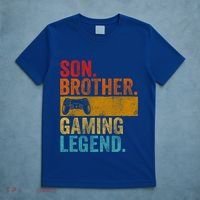 Funny Video Gamer Son Brother Gaming Legend Gift T-Shirt thumb 5