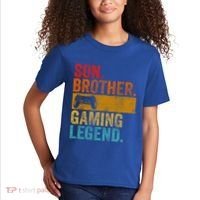 Funny Video Gamer Son Brother Gaming Legend Gift Kids T-Shirt thumb 2