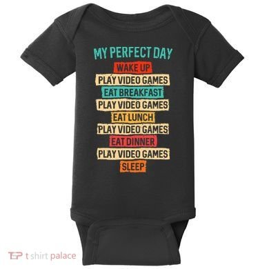 Funny Video Gaming Baby Bodysuit