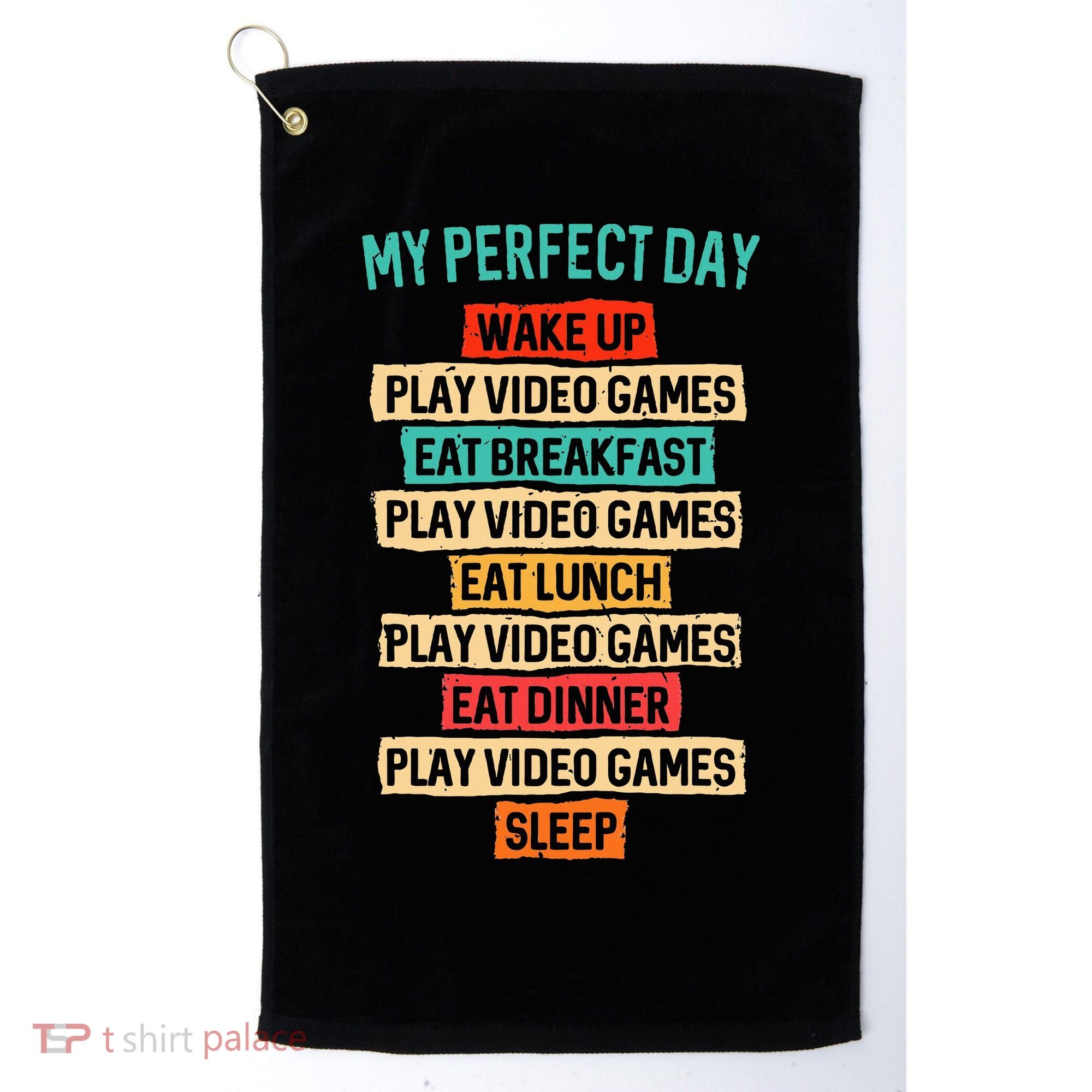 Funny Video Gaming Golf Towel