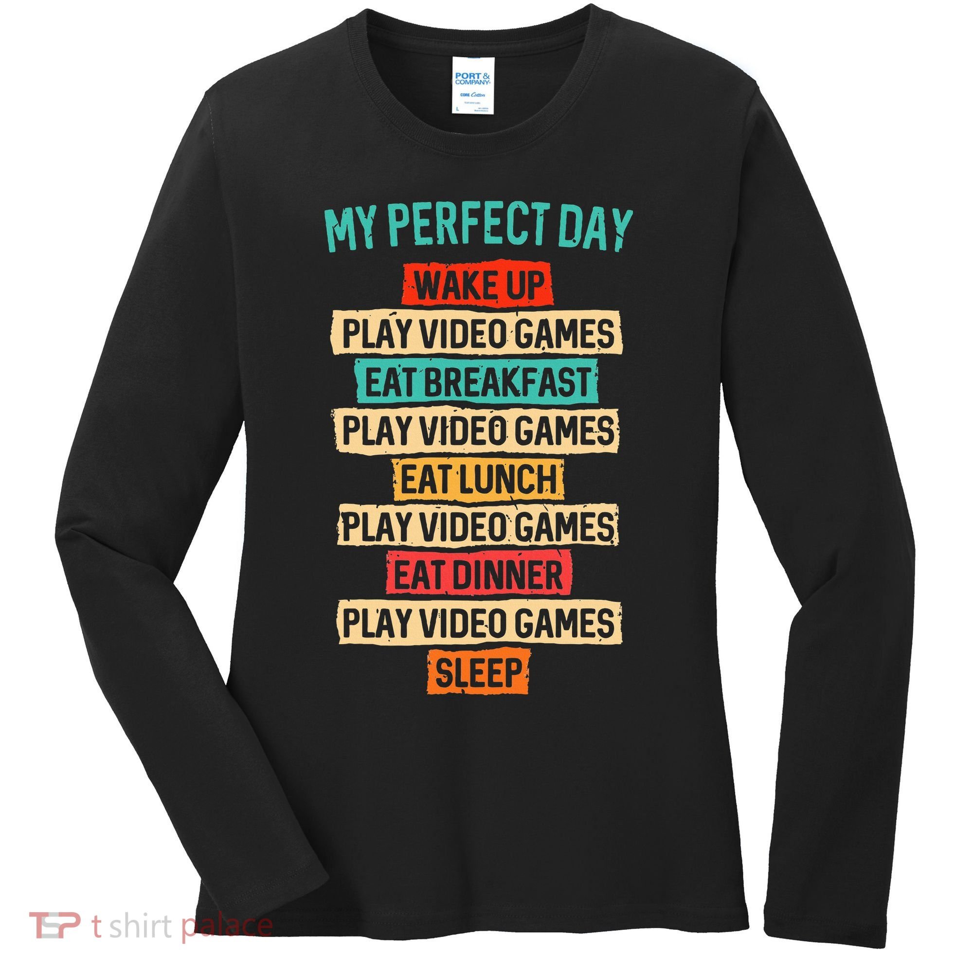 Funny Video Gaming Women's Long Sleeve Shirt