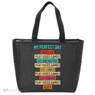 Funny Video Gaming Tote Bag