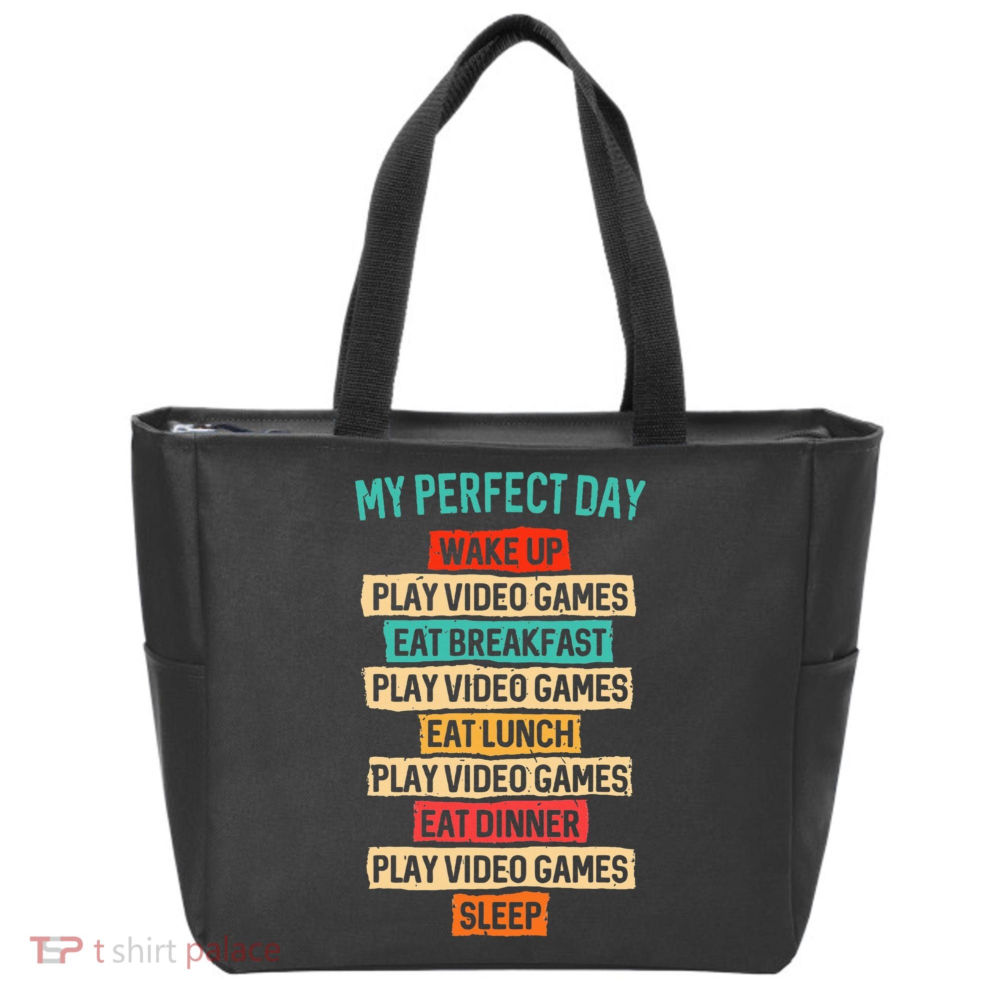 Funny Video Gaming Tote Bag
