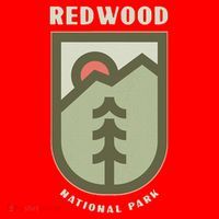 Family Vacation Gift Redwood National Park Santa Hat thumb 1