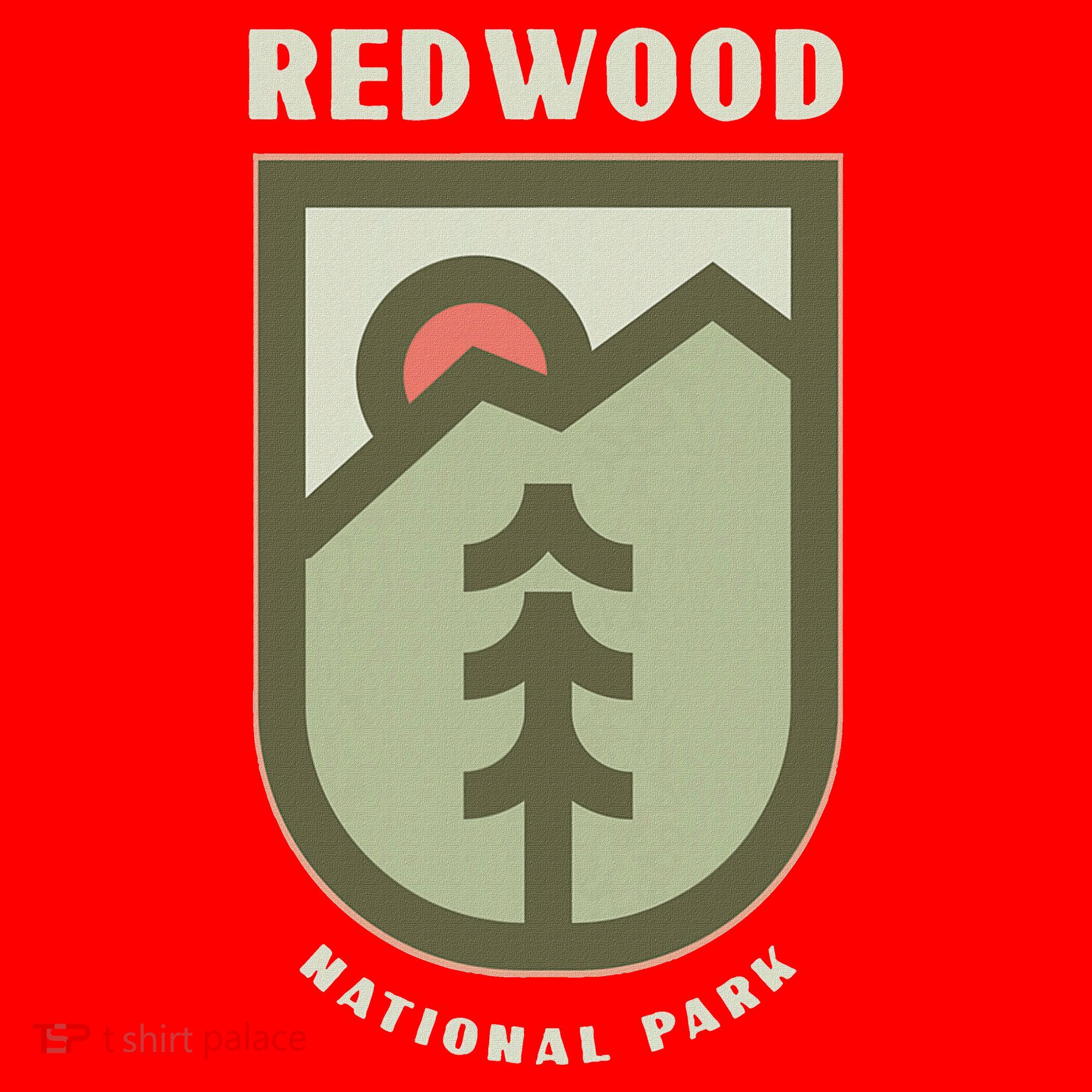 Family Vacation Gift Redwood National Park Santa Hat