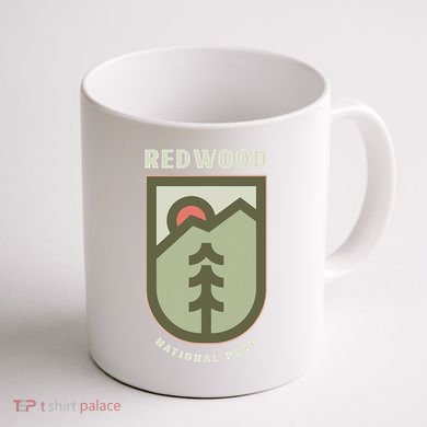 Family Vacation Gift Redwood National Park Coffee Mug back